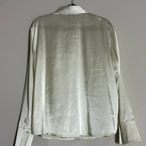 Jones New York white long sleeve blouse Size 18W - Picture 5 of 8